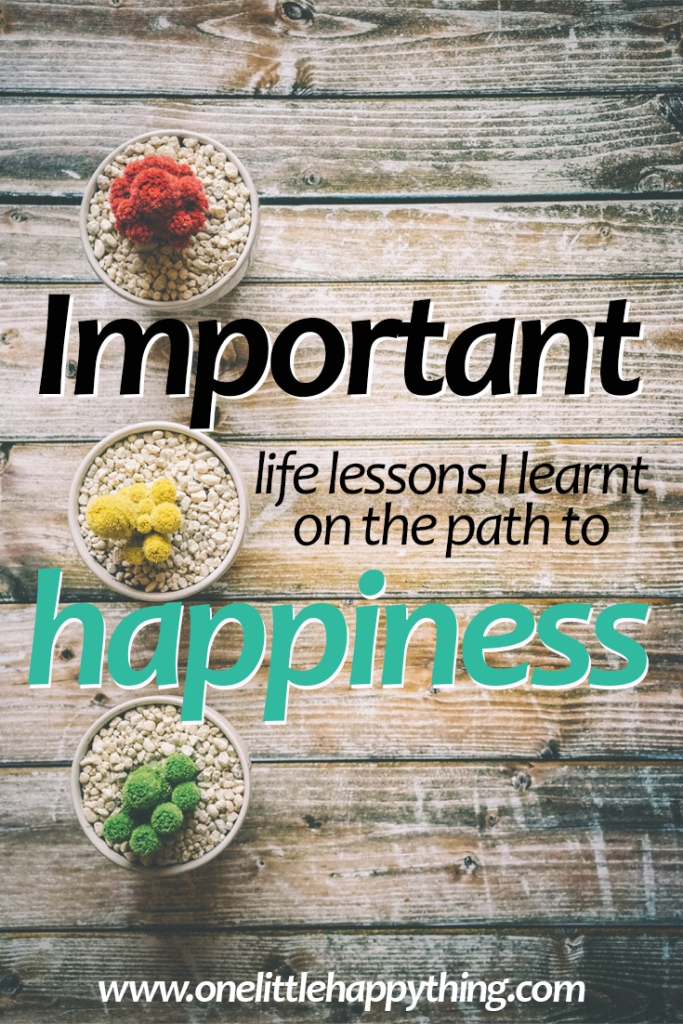 Life lessons from the path of happiness